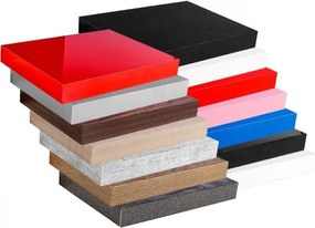 Fali polc STILISTA® Volato 90 cm - fehér fa