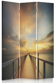 Gario Paraván Egy híd a napfényben fürödve Méret: 110 x 170 cm, Kivitelezés: Klasszikus paraván