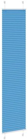 pliszírozott redőny kék 40x200 cm szövetszélesség 39,4 cm