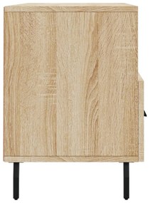 sonoma tölgy színű szerelt fa TV-szekrény 102 x 36 x 50 cm
