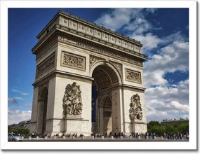 Poszterek keretben 40x30 Diadalív Párizs