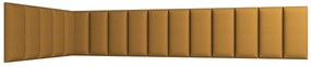 Kárpitozott panel 16 db.  Quadra 100x220x50 cm (mustár). 1051977
