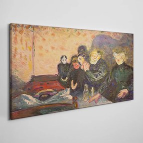 Vászonkép Halál Edvard Munch