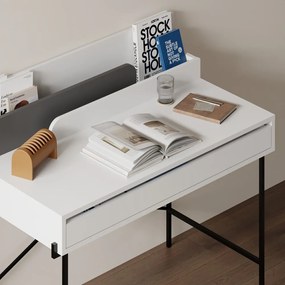 Szekreter típusú íróasztal 60x113 cm Lila – Marckeric