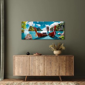 Kép - Édenkert a földön (120x50 cm)