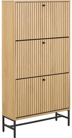 Olivia cipőtároló, tölgy színű