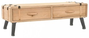 tömör fenyőfa TV-szekrény 110 x 33 x 35 cm