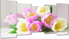 Vászonkép 150x80 Finom tulipánok