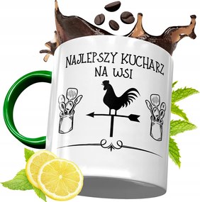 Zöld Bögre Szakácsnak Tökéletes Ajándék fényképes nyomtatással