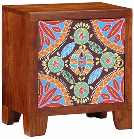 Éjjeliszekrény 40x30x45 cm tömör fa akácfa