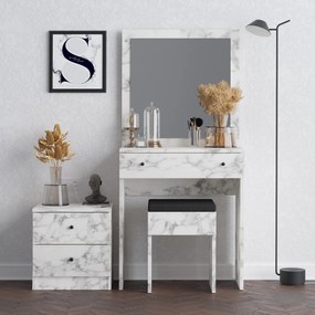 Fésülködő asztal Nice - Carrara Marble