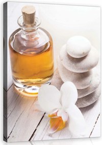 Vászonkép 75x100 Spa relaxáció nyugalom harmónia meditáció természetes tisztaság