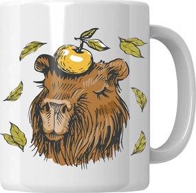 Kapibara bögre Portré Ajándék Rajongóknak Kapibara Ajándék