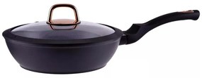 24 Cm Perfect Home Golden Line Rose Gold Minőségi Tapadásmentes alumínium Wok Sütő Serpenyő Akciós Ár