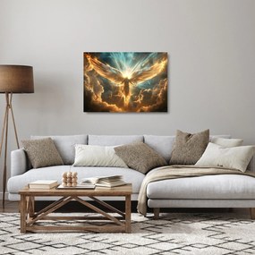 Üveg kép - Angyali mitológia (70x50 cm)