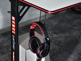 PC asztal Matts 160 (fehér + fekete). 1109782