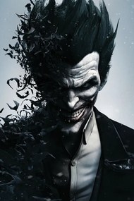 XXL poszter Batman Arkham - Joker, (80 x 120 cm)