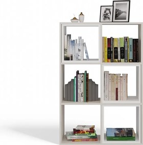 Malax 2x3 polc, 110x75x30 cm, kasmír