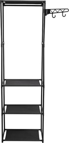 Ruhaállvány LRA-03 fekete