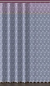 Mg Függöny 618/306 Fehér 250x250cm Kész Szalaggal M