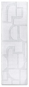 Krémszínű kézi szövésű gyapjú futószőnyeg 80x250 cm Alexis – Villeroy&amp;Boch