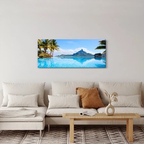 Kép - Bora-Bora, francia Polinézia (120x50 cm)