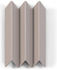 Szürkésbarna fém fali fogas polccal 13 cm Sensu – Spinder Design