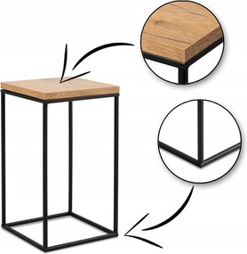 Virágtartó álló virágtartó állvány 40 cm, fa