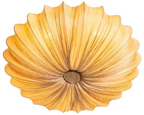 Dizájn mennyezeti lámpa bézs 60 cm 5-lámpás - Plu