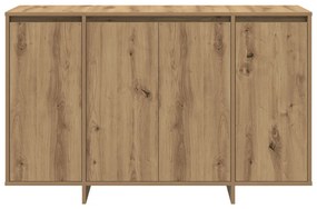 Tölgy étkezőszekrény Művészi tölgy Szerelt fa 120 x 41 x 75 cm
