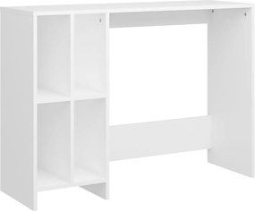 vidaXL fehér szerelt fa laptopasztal 102,5 x 35 x 75 cm