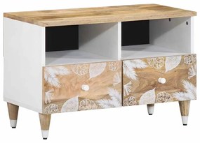 tömör mangófa TV-szekrény70x33,5x46 cm