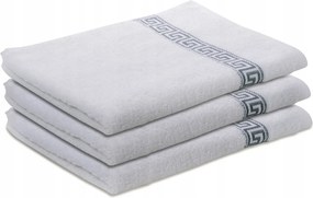 Fürdőlepedő Greek 70x130 cm fehér, 100% pamut