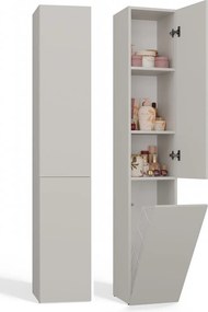 Nel IV fürdőszoba szekrény, 31x174x30 cm, kasmír