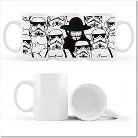 Fotó bögre V mint Vendetta maszk