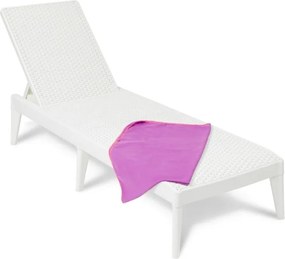 TOOMAX  Műanyag kerti nyugágy NUMANA fehér