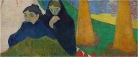 Kép - Paul Gauguin, Arlésiennes (Mistral) , reprodukciók (120x50 cm)