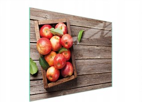 Üveg Vágódeszka 52x40 Alma Edzett Üveg