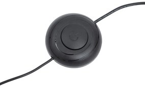 Design állólámpa fekete, LED-del, dimmelhető - Rolla