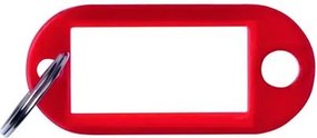 Kulcscímke, 50x20 cm, 10 db, OFFICE PRODUCTS, piros (D1521204)