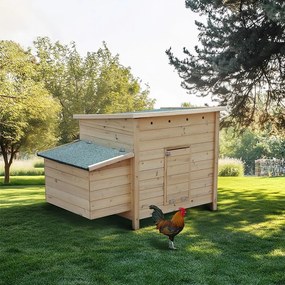 Avenberg RUFUS Tyúkól 123 x 70 x 81 cm barna