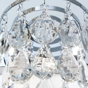 Orion WA 2-1369/2 - Fali kristály lámpa CELESTE 2xG9/40W/230V króm