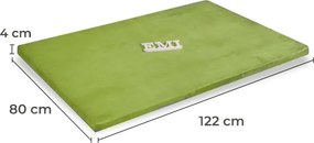EMI kerti raklap párna szett 2db zöld