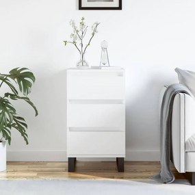 Fehér szerelt fa tálalószekrény 40 x 35 x 70 cm