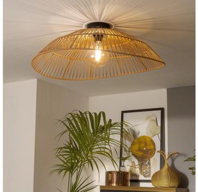 Brilagi - CERIA BOHO LED felületre szerelhető csillár, 1xE27/40W/230V, Ø 70 cm, barna