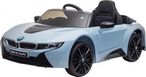 HOMCOM Elektromos Autó Gyerekeknek 3-8 év 6V BMW I8 Coupe Engedéllyel Távirányítóval, 2 Ajtóval, Fényekkel és Zenével, Elektromos Autó PP-ből és Fémbő