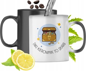 Mágikus Bögre A Vezető Számára Színváltós, fényképes nyomtatással