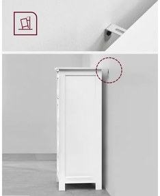 ZARA fehér szekrény