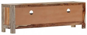tömör kelet-indiai rózsafa TV-szekrény 130 x 30 x 40 cm