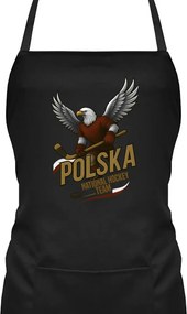 Ajándék kötény nyomott mintával Lengyel national hockey team jégkorong